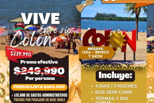 ☀️ Colon, Entre Rios - 30 de diciembre 2025 ☀️