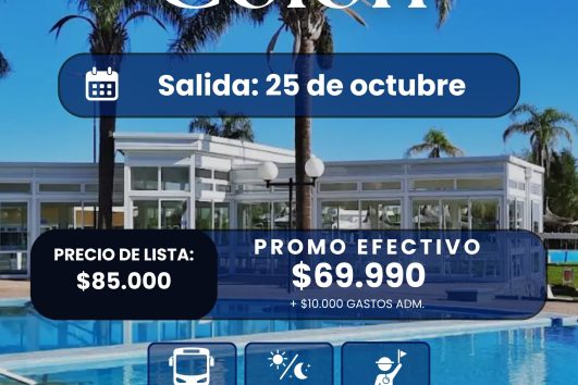 TERMAS DE COLON, 25 DE OCTUBRE 2026