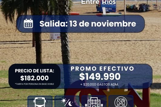 Colon, Entre Rios - 13 de Noviembre 2026